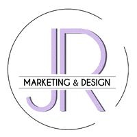 JRMarketingDesign logo design marketing purple GIF