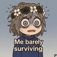 This Is Fine Dark Circles GIF by Persona