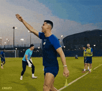 Cristiano Ronaldo Laugh GIF