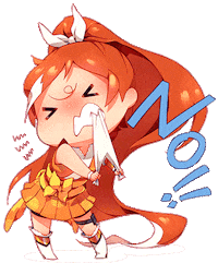 Anime Girl No Sticker by Crunchyroll
