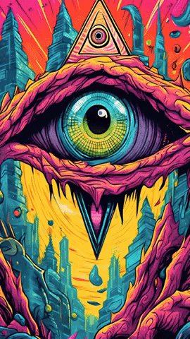 Art All Seeing GIF