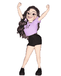 Happy Girl Sticker by Bel Diniz