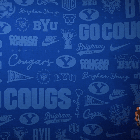 College Football Go Cougs GIF by BYU Cougars