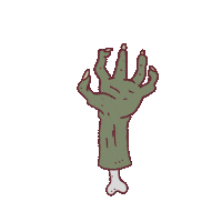 Halloween Hand Sticker