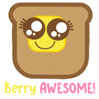 Awesome Surprise Sticker by Be Berry