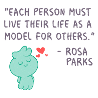 Black Lives Matter Love Sticker by Positively Ghostly