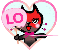 Cat Love Sticker