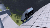 racing truck tesla elon musk cybertruck GIF