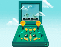 lemon pinball GIF by Perrier