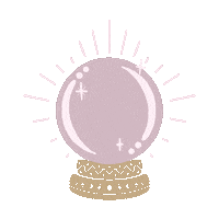 rikkerasmussen magic crystalball rikkerasmussen rikke rasmussen Sticker