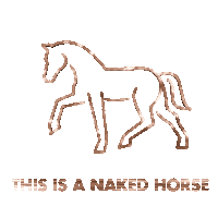 Horse Pony Sticker by NakedHorse