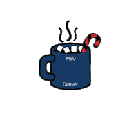 Hot Chocolate Snow Sticker by Rowdy the Roadrunner