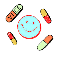 Happy Drugs Sticker by VICE Nederland