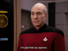 Picard Approve GIF by Goldmaster