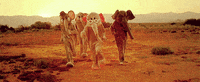 music video desert GIF
