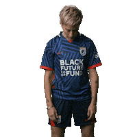 Serious Megan Rapinoe Sticker by National Women's Soccer League