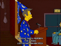 bart simpson dragon GIF