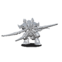 Wildmesh 3d alien tyranid wildmesh Sticker