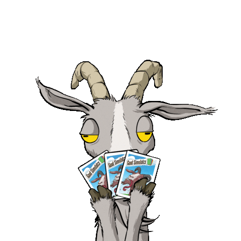 MOOD_PUBLISHING giphyupload mood goat cardgame Sticker