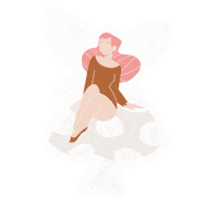 Silvia Fada Sticker by Yrisribeiiro