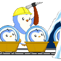 Crypto Penguin Sticker by Pudgy Penguins