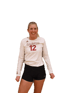 Volleyball Player Sticker by Aquinas Volleyball