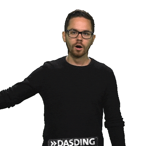 Stare Eating Sticker by DASDING