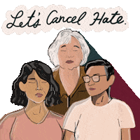 Human Rights Love Sticker by BrittDoesDesign