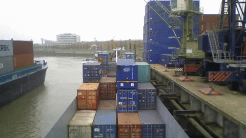 ship cargo GIF