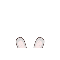 New Post Bunny Sticker