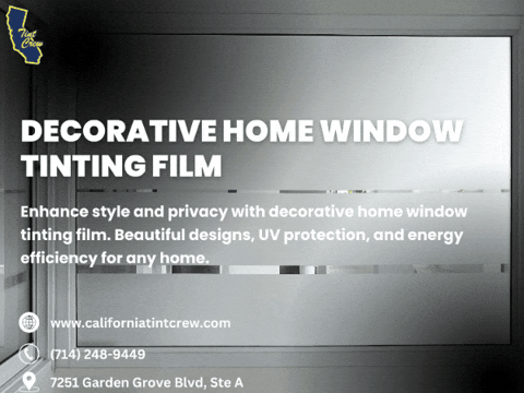 CaliforniaTintCrew giphygifmaker giphyattribution decorative glass tinting film decorative home window tinting film GIF