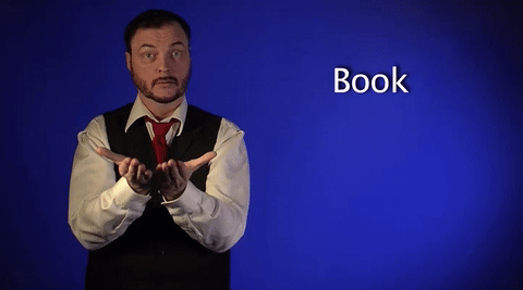 sign language book GIF by Sign with Robert