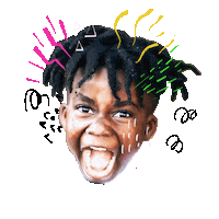 beleafmel mood black love black boy joy black joy Sticker