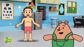 Know Your Body in English | Human Body Parts Vocabulary | Educational Video For Kids | #PantsBear