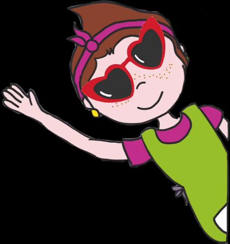 LaMaestraFiordaliso love hello sun sunglasses GIF