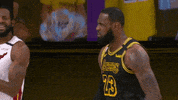 High Five Lebron James GIF by NBA