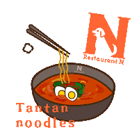 Noodle Sticker by Restaurant N