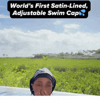 Diving Swim Cap GIF by Hairbrella