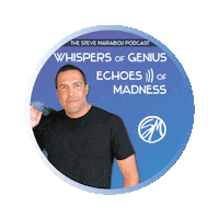 Podcast Steve Maraboli Sticker by Maraboli Media