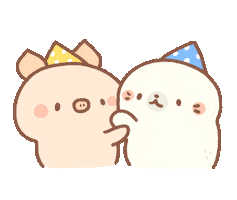 Pig Hug Sticker by BREAD TREE