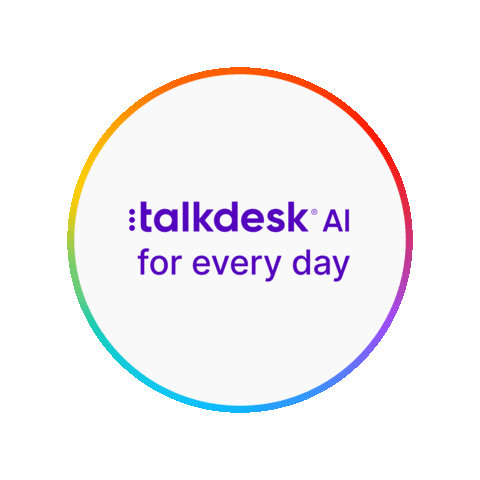 Ai Artificialintelligence Sticker by Talkdesk