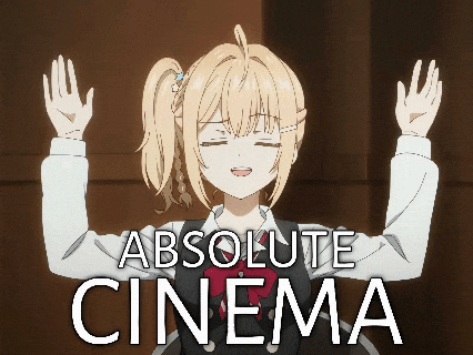 tridev_edits69 giphyupload anime meme absolute cinema GIF