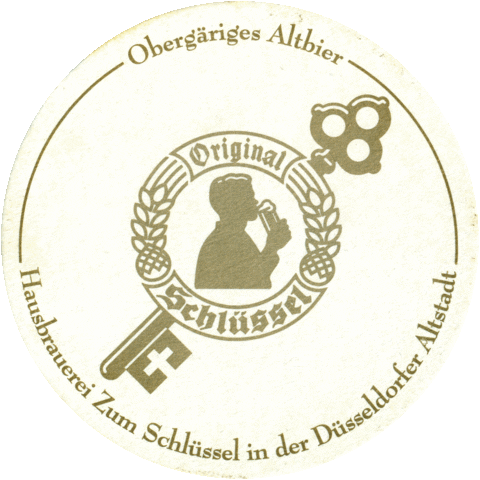 Bier Altbier Sticker by Zum Schlüssel