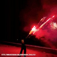 Fireworks Zzh GIF