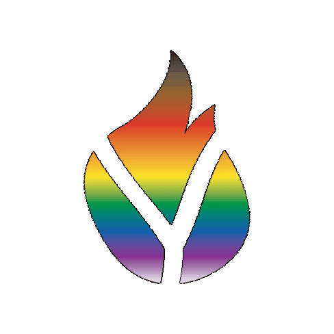 SaltLakePowerYoga giphygifmaker flame somelikeithot slpy Sticker