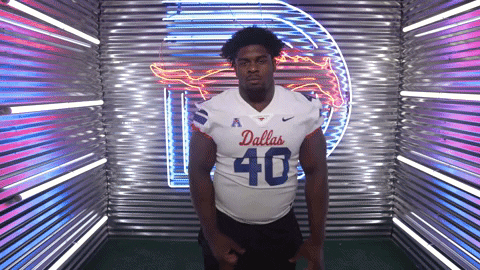 College Football Sport GIF by SMU Football