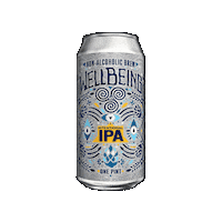 WellBeingBrewing ipa non alcoholic nonalcoholic ipabeer Sticker
