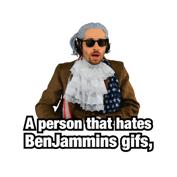 Benjamin Hater Sticker