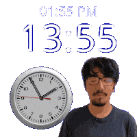 1 Pm Sticker