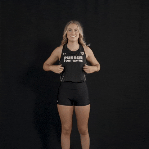 Cross Country Smile GIF by Purdue Fort Wayne Athletics